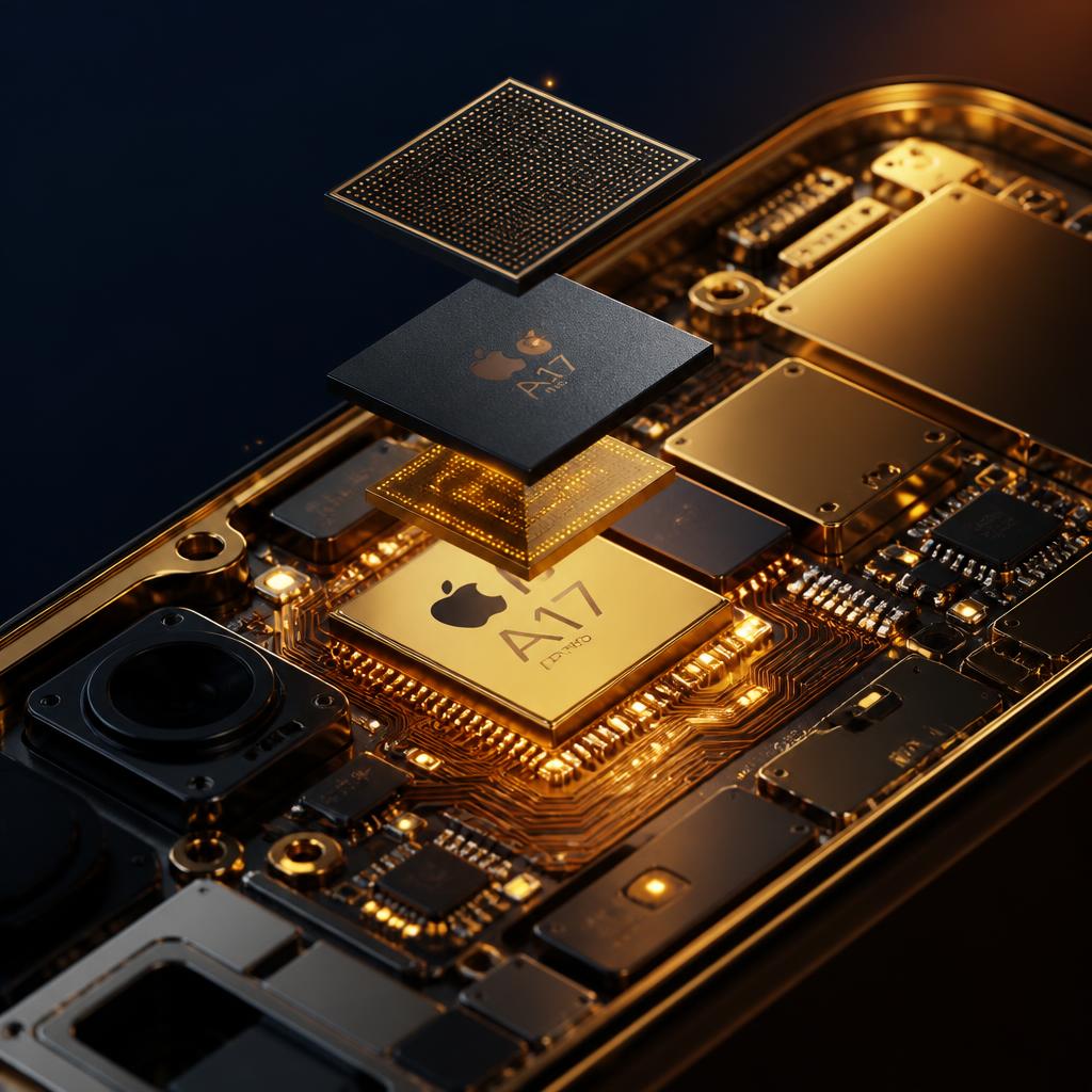 Logic board close-up